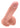 King Cock Dildo with Balls - Flesh/Vanilla - 7in