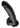 King Cock Dildo with Balls - Black - 9in