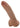 King Cock Dildo with Balls - Caramel/Tan - 9in