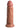 King Cock Elite Dual Density Silicone Dildo - Caramel - 8in