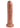 King Cock Uncut Cock Dildo - Caramel - 7in