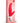 Lady Bi Silicone Vibrator with Clitoral Stimulator - India - Red