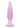 Lavender Haze Slender Probe Silicone Rechargeable Anal Plug - Purple/White