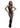 Le Desir Fishnet and Lace Bodystocking - Black - One Size