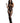Le Desir Lace and Fishnet Bodystocking - Black - One Size