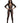 Le Desir Lace Sleeved Bodystocking - Black - One Size