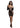 Le Desir Long Sleeved Mini Dress - Black - One Size