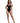 Le Desir Shade Leda Xiii Body with Crossed Neckline and Off Shoulder Straps - Black - One Size