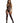 Le Desir Strapless Crotchless Teddy with Stocking - Black - One Size
