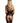Le Desir Suspender Rhinestone Bodystocking - Black - One Size