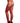 Le Desir Suspender Rhinestone Pantyhose - Red - One Size