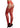 Le Desir Suspender Rhinestone Pantyhose - Red - One Size