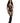 Le Desire Lace Suspender Bodystocking - Black - One Size
