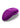 Le Wand Point Rechargeable Silicone Contoured Mini Vibrator - Cherry/Purple