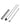 Le Wand Vibrating Necklace Rechargeable Silicone Discreet Vibrator - Black