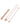 Le Wand Vibrating Necklace Rechargeable Silicone Discreet Vibrator - Rose Gold