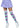 Leg Avenue Argyle Knit Over The Knee Socks - Lavender/Purple - One Size