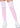 Leg Avenue Athlete Thigh High 3 Stripe Top - Light Pink/Pink - One Size