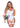 Leg Avenue Bridal Babe Lace Garter Bodysuit, Bow and Train Bustle, and Bridal Veil - White - Small - 3 Piece