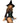 Leg Avenue Broomstick Babe Bodysuit with Lace Up Deep-V and Waist Cincher Buckle Accent, Attached Garters, and Witch Hat - Black - Small - 2 Piece