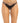 Leg Avenue Butterfly Crotchless with Pearl Sequin Detail - Black - One Size - 12 Pack