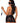 Leg Avenue Cage Strap O-Ring Harness Mini Dress with Attached Leash and Matching Eye Mask - Black - One Size - 2 Piece