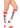Leg Avenue Cocktails Knee Socks - Red/White - One Size