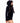 Leg Avenue Comfy Cat Ultra-Soft Velvet Plush Zip Up Romper with Bell Zipper Pull, Ear Hood, and Kitty Tail - Black - Small