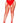 Leg Avenue Crystalized Fishnet Suspender Pantyhose - Red - Queen/XLarge/XXLarge