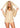 Leg Avenue Cuddle Bunny Ultra Soft Zip Up Teddy with Bunny Ear Hood and Cute Bunny Tail - Beige - Small
