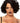 Leg Avenue Curly Bob Wig - Black - One Size