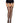 Leg Avenue Daisy Dot Fishnet Stockings with Scalloped Top - Black - One Size