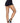 Leg Avenue Diamond Net Footless Tights - Black - One Size