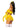 Leg Avenue Fairytale Beauty Glitter Shimmer Bra Top with Gathered Rosette Center and Puff Sleeves, High Waist Panty with Ribbon Pick-Up Skirt, Removable Clear Straps, and Matching Hair Ribbon - Yellow - Small - 4 Piece