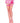 Leg Avenue Fence Net Thigh Highs - Pink - One Size