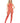 Leg Avenue Fishnet Halter Bodystocking - Red - One Size