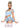 Leg Avenue Glass Slipper Cinderella Boned Sweetheart Crop Top with Organza Sleeves, Garter Panty with Shimmer Sheer Skirt, Ribbon Choker, and Matching Hair Band - Blue - Small - 4 Piece