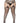 Leg Avenue Industrual Net Stocking with Dutchess Lace Top and Attached Multi-Strand Garter Belt - Black - Queen/XLarge/XXLarge