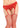 Leg Avenue Lace Garter Belt with Thong - Red - Plus Size/Queen - 2 Piece