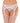 Leg Avenue Lace Garter Belt with Thong - White - Plus Size - 2pc