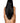 Leg Avenue Long Straight 33 Center Part Wig - Black - One Size