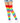 Leg Avenue Lycra Acrylic Rainbow Thigh High - Multicolor - One Size