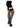 Leg Avenue Lycra Cuban Foot Stocking - Black - One Size