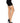 Leg Avenue Lycra Cuban Foot Stocking - Black/Nude - One Size