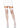 Leg Avenue Lycra Industrial Fishnet Thigh High - White - One Size