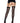 Leg Avenue Micro Net Butterfly Backseam Thigh Highs - Black - One Size