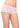 Leg Avenue Micromesh Lace Ruffle Tanga Short - Pink - One Size