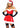 Leg Avenue Naughty Santa Off The Shoulder Vinyl Dress with Tie Back Halter Straps, Belt and Santa Hat - Red/White - Medium - 3 Pieces