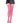 Leg Avenue Nylon Fishnet Stocking - Neon Pink/Pink - One Size