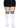 Leg Avenue Over The Knee Athletic Socks - Black/White - Queen/XLarge/XXLarge